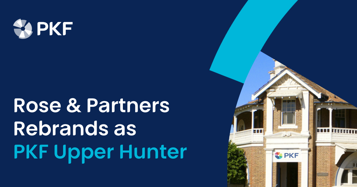 Rose & Partners Rebrands as PKF Upper Hunter - PKF