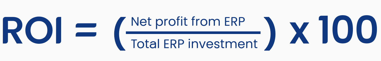 How to measure ERP ROI